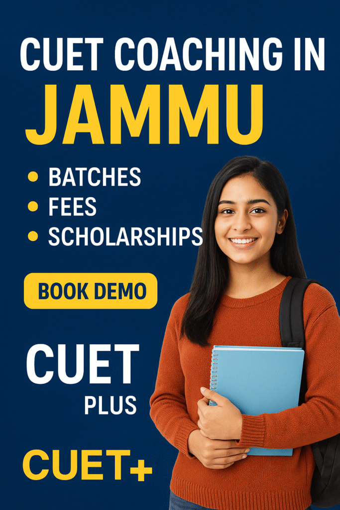 CUET Coaching in Jammu