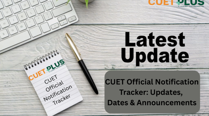 CUET Official Notification Tracker: Updates, Dates & Announcements | CUET Plus