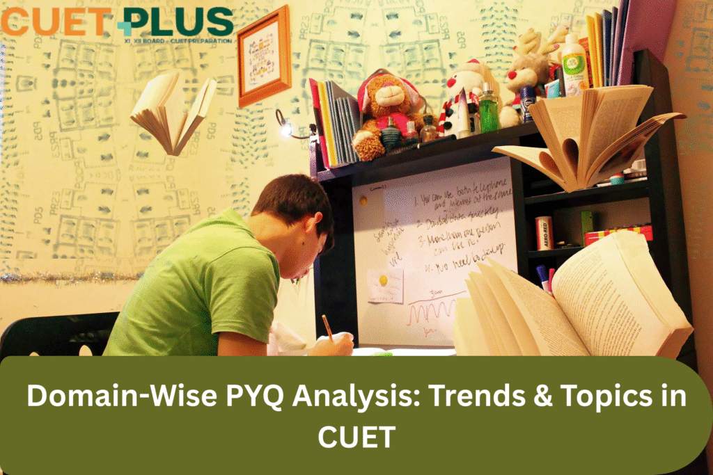 Domain-Wise PYQ Analysis: Trends & Topics in CUET | CUET Plus