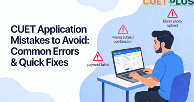 CUET application mistakes