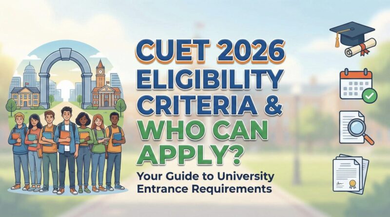 CUET 2026 Criteria