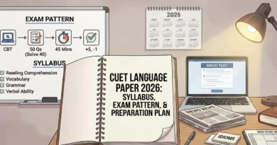 CUET Language Paper 2026