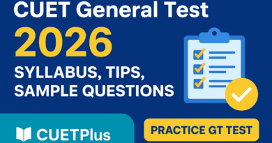 CUET General Test 2026