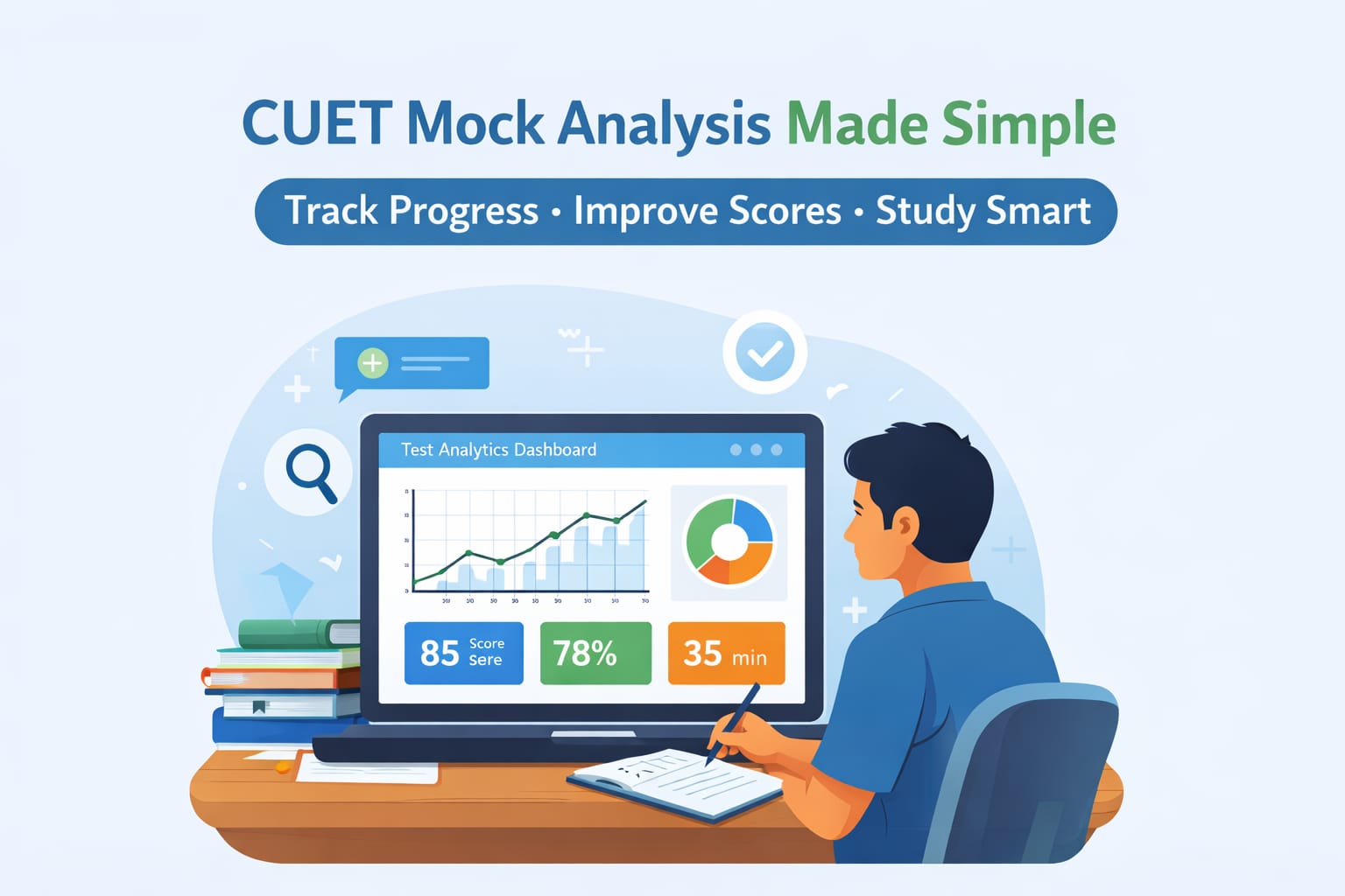 CUET Mock Analysis: How Students Track Progress & Improve Scores