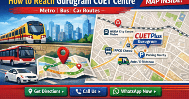 How to Reach Gurugram CUET Centre