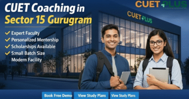 CUET Coaching Sector 15 Gurugram