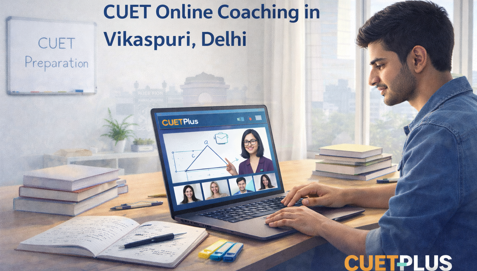 CUET Online Coaching in Vikaspuri: Batches, Fees, Scholarships