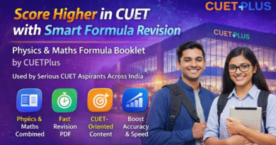 CUET Formula Booklet