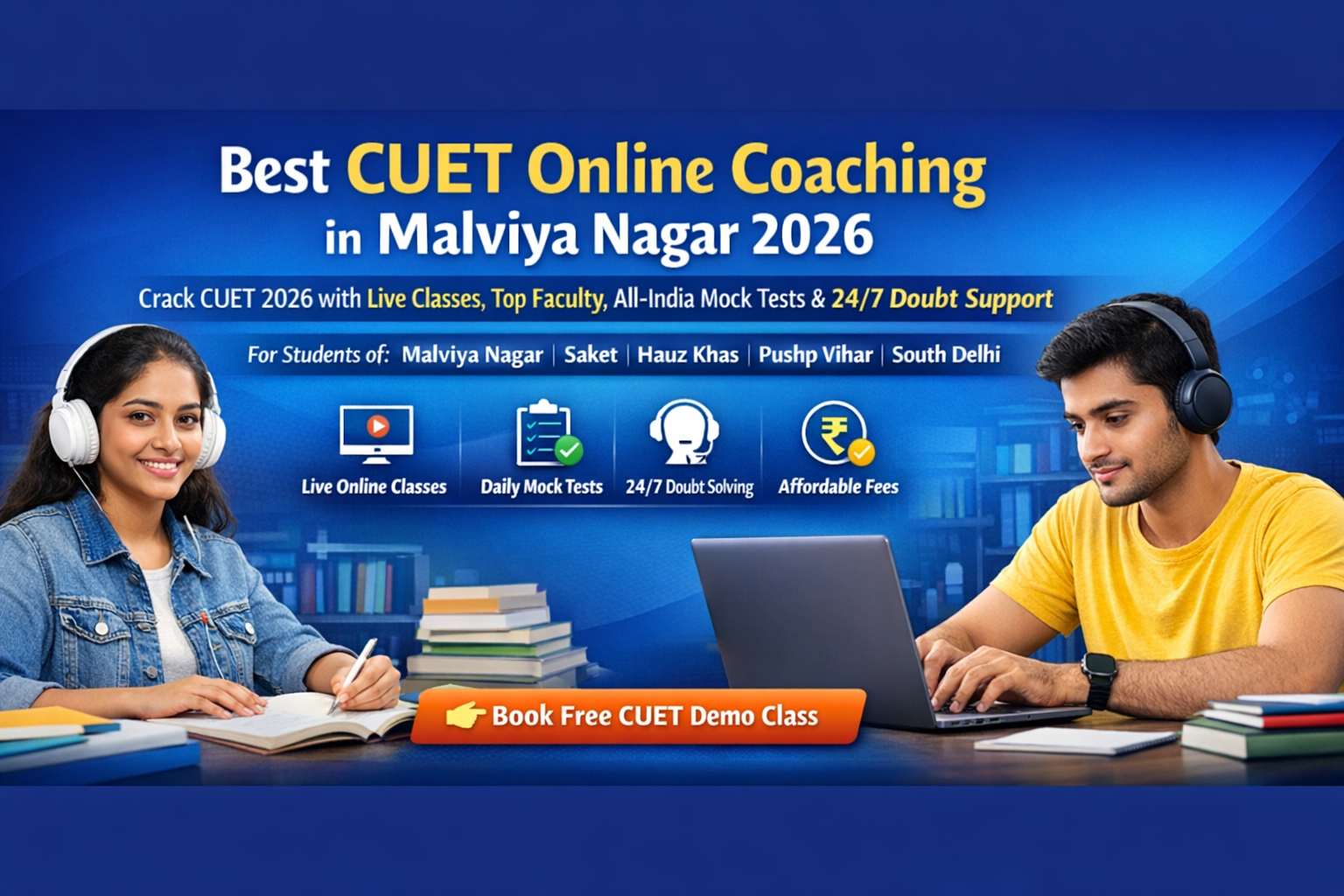 Best CUET Online Coaching in Malviya Nagar 2026