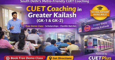 best CUET coaching in Greater Kailash (GK-1 & GK-2)