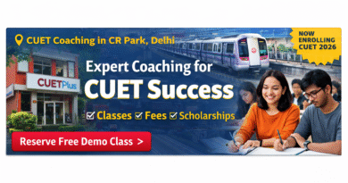 Best CUET Coaching in CR Park, Delhi