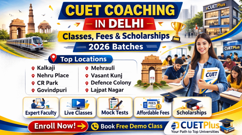 Best CUET Coaching in Vasant Kunj, Delhi