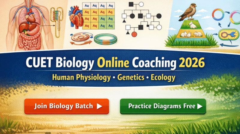 Best CUET Biology Online Coaching 2026