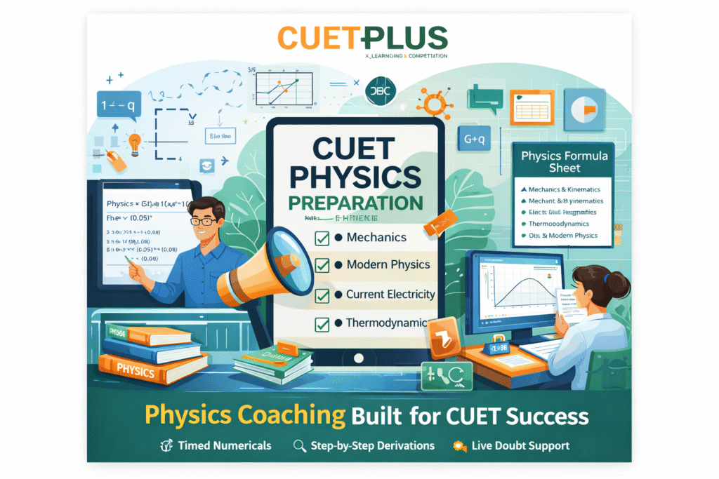 Best CUET Physics Online Coaching
