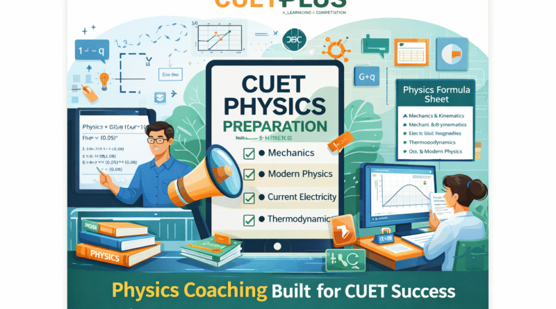 Best CUET Physics Online Coaching