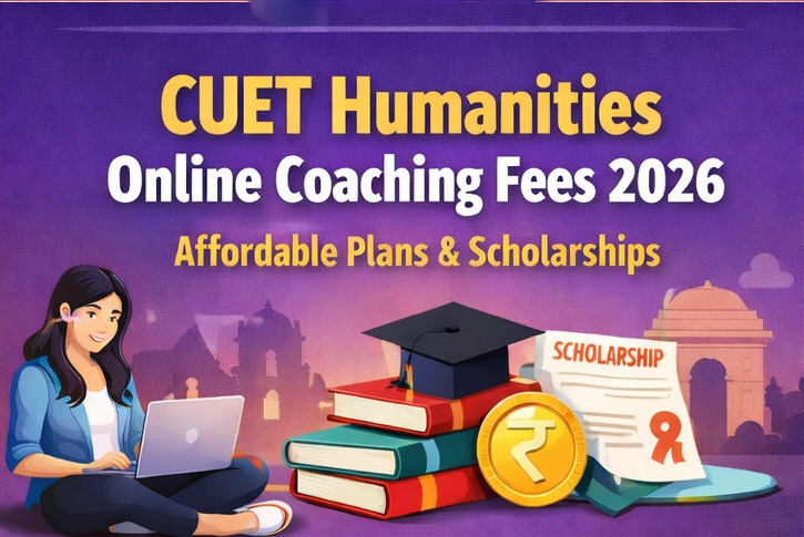 CUET Humanities Online Coaching Fees 2026—Affordable Plans + Scholarships