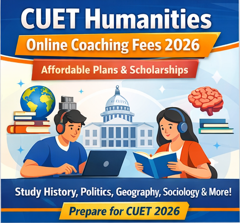CUET Humanities Online Coaching Fees 2026