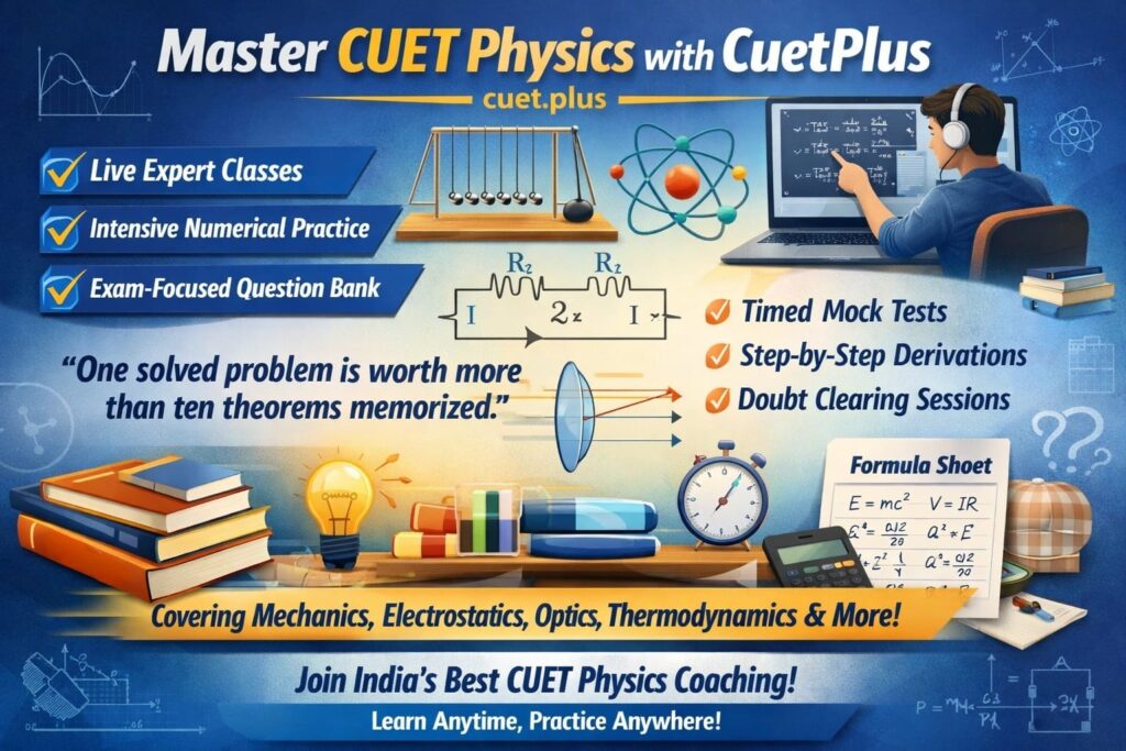 Best CUET Physics Online Coaching