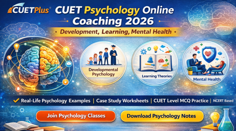 CUET Psychology Online Coaching 2026